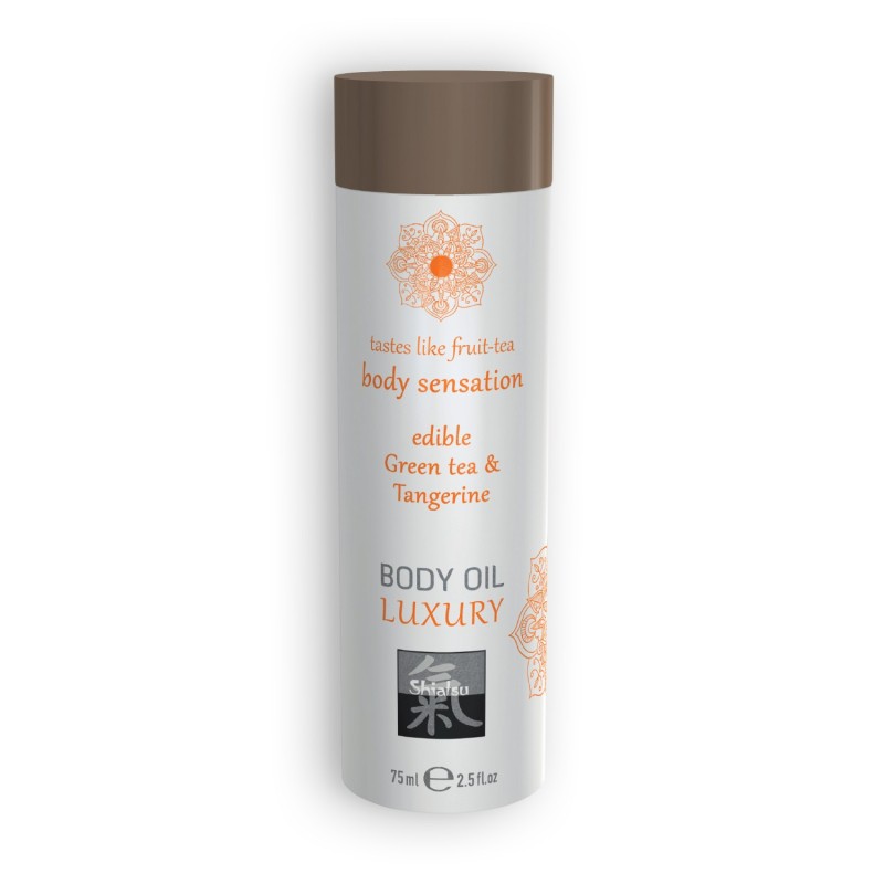Kissable Massage Oil Luxury Body Oil With Green Tea & Mandarin Shiatsu? 75Ml Kissable Massage Oil Luxury Body Oil With Green Tea & Mandarin Shiatsu? 75Ml