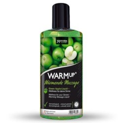 Jedlý masážny olej Warmup Zelené jablko 150 ml