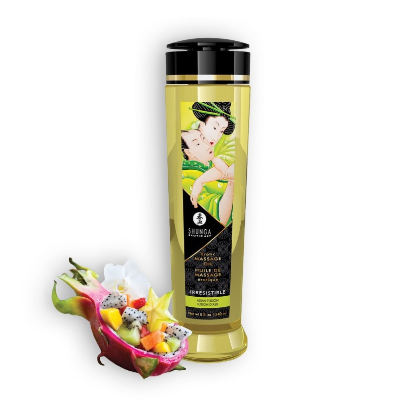Oli de Massatge Shunga Irresistible Fusió Asiàtica 240ml