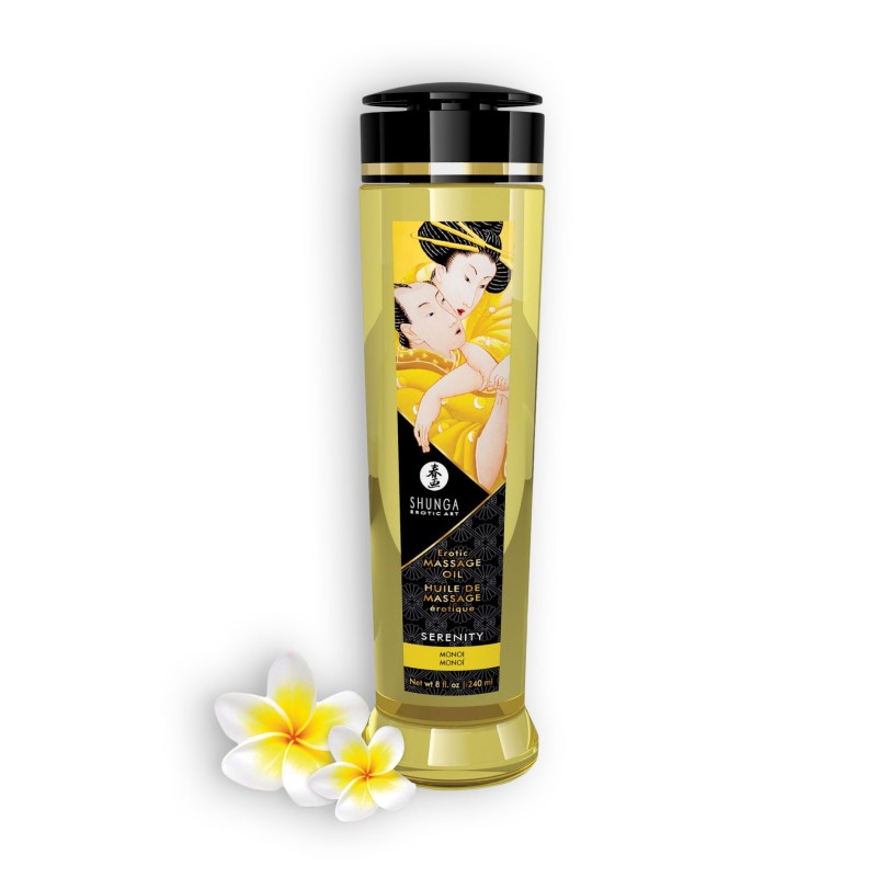 Olejek do masażu Shunga Serenity Monoï 240ml
