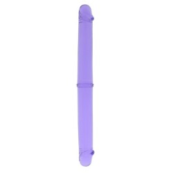 Doble dildo Twinzer morado