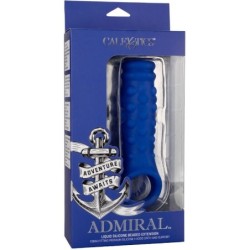 Admiral Beaded Funda Pene Silicona Lichidă Albastră