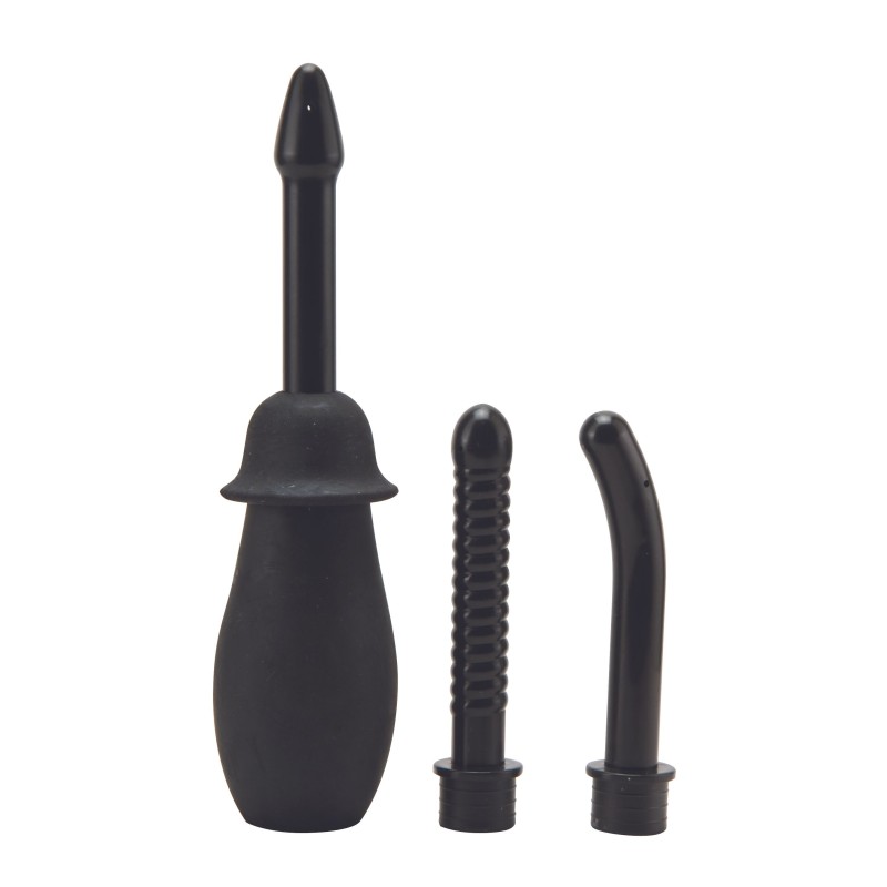 Kit de Ducha Anal Negro Kit de Ducha Anal Negro