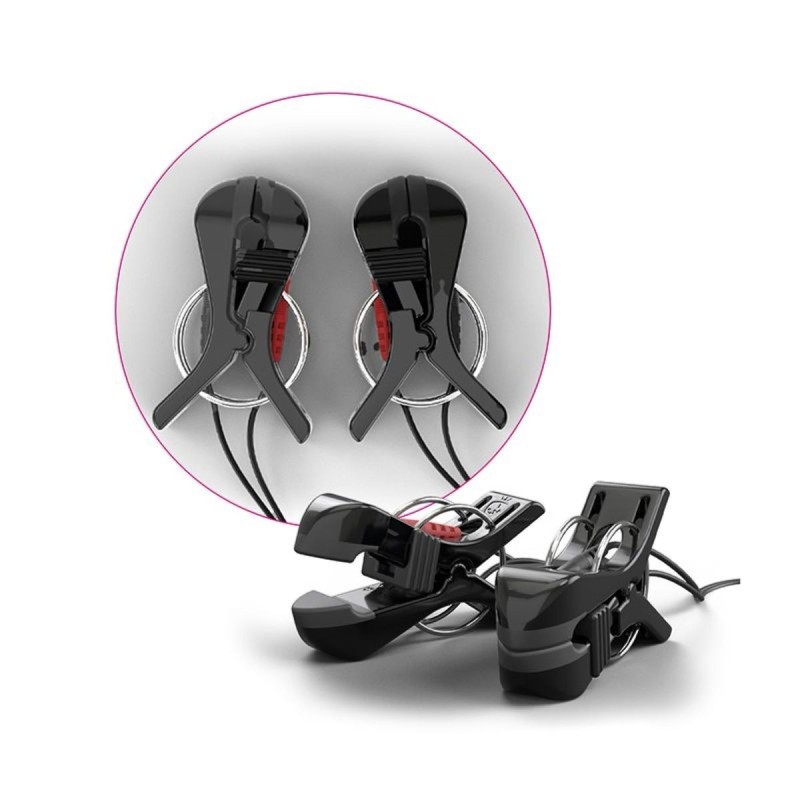 Mystim - Lligacames per a mugrons Barry Bite - Negre