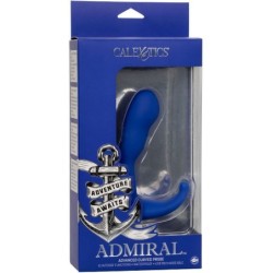 Amiral Courbé Stimulateur & Vibromasseur Anal Bleu