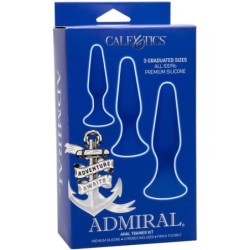 Admiral Kit 3 Plug Anal Niebieski