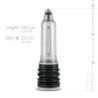 Bathmate Hydromax 7 - Transparente