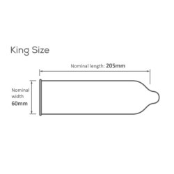 Prezerwatywy Pasante King Size 12 sztuk