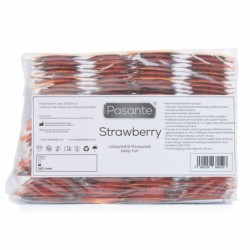 Preservativos com sabor a morango Pasante 144 unidades