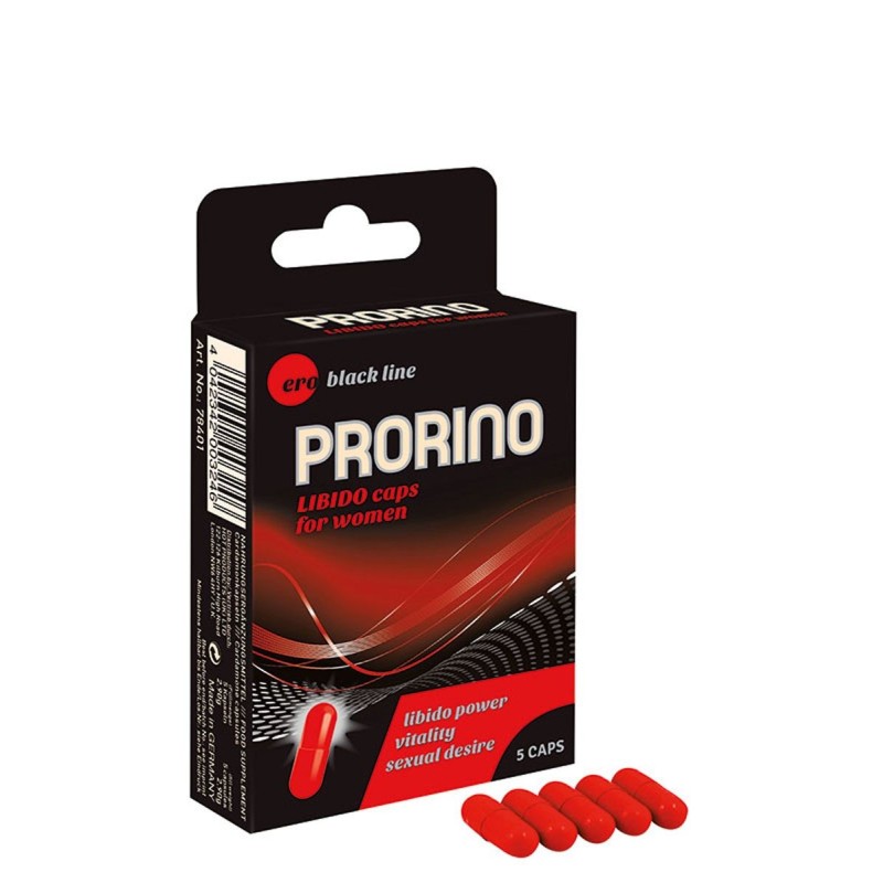 Ero Prorino Kapslid naiste libiido jaoks 5 ühikut