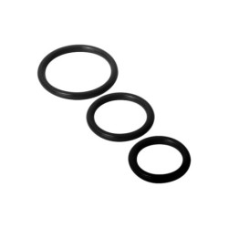 Anillos para pene Trinity de silicona