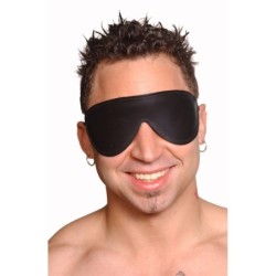 Masque de sommeil Rembourré en Cuir Strict