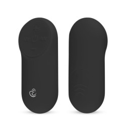 EasyToys - Vibrirajuće jaje s daljinskim upravljačem - Crno