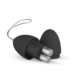 EasyToys - Δονητικό Αυγό με Τηλεχειριστήριο - Μαύρο