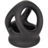 Alpha Dubbel Bur Ring Svart