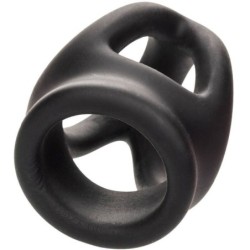 Alpha Dubbel Bur Ring Svart