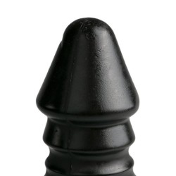 Gode ​​géant avec arbre cannelé - Noir