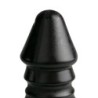 Gode ​​géant avec arbre cannelé - Noir