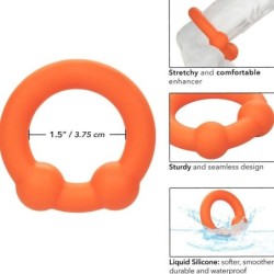 Alpha Dubbel Boll Ring Orange