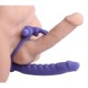 Anillo para pene vibrador conejo de doble penetración y doble placer