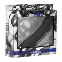 5-kiiruseline silikoonist P-punkti vibraator Tom Of Finland