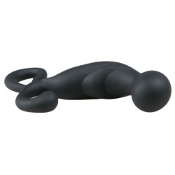 Prostatas masētājs ar izliekumu - Melns