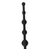 Long Black Anal Beads