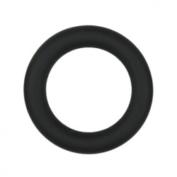Anillo para pene de silicona negro mediano
