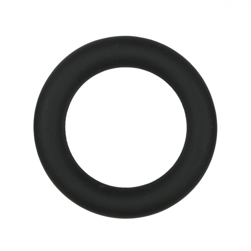 Anello per pene in silicone nero medio