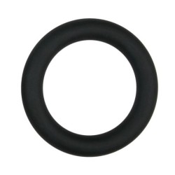 Anillo para pene de silicona negro grande