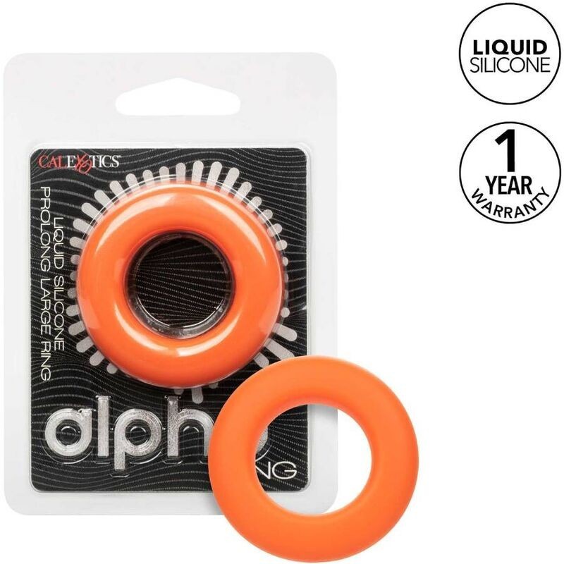 Alpha Penisring Groß Orange