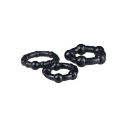 Anelli per l'erezione Black Performance - Confezione