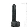 Dildo Realista Preto - 29,5
