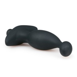Vibromasseur prostatique en silicone noire