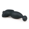 Vibratore prostatico in silicone nero