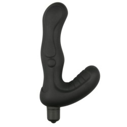 Zwarte vibrerende buttplug