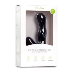 Melns vibrējošs buttplugs