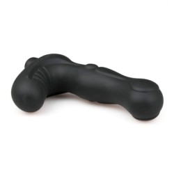 Zwarte vibrerende buttplug
