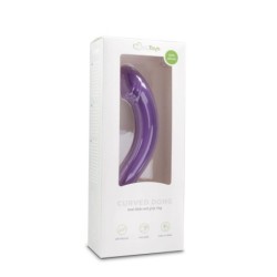 Gode prostatique violet en silicone