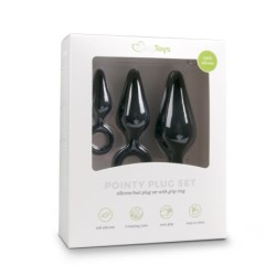Conjunto de dilatadores anais pretos com aro