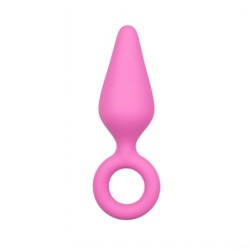 Set de dilatadores anales rosas con aro