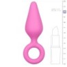 Analni dilatator roze boje s prstenom - Srednji