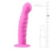 Silikone Dildo med Sugekop - Pink