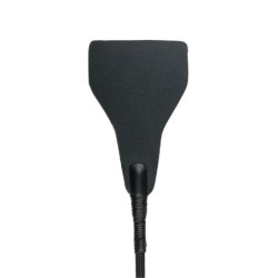 Chicote preto de couro