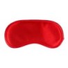Masque de sommeil rouge en satin