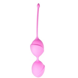 Bolas vaginales dobles rosas