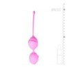 Roze dubbele vaginaballetjes