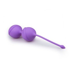 Bolas vaginales dobles moradas