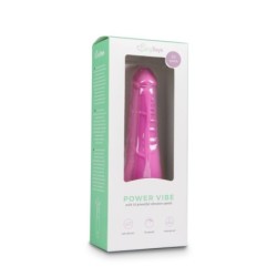 Realistische roze siliconen vibrator