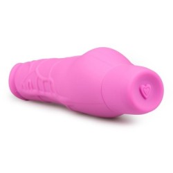 Vibrator realist din silicon roz